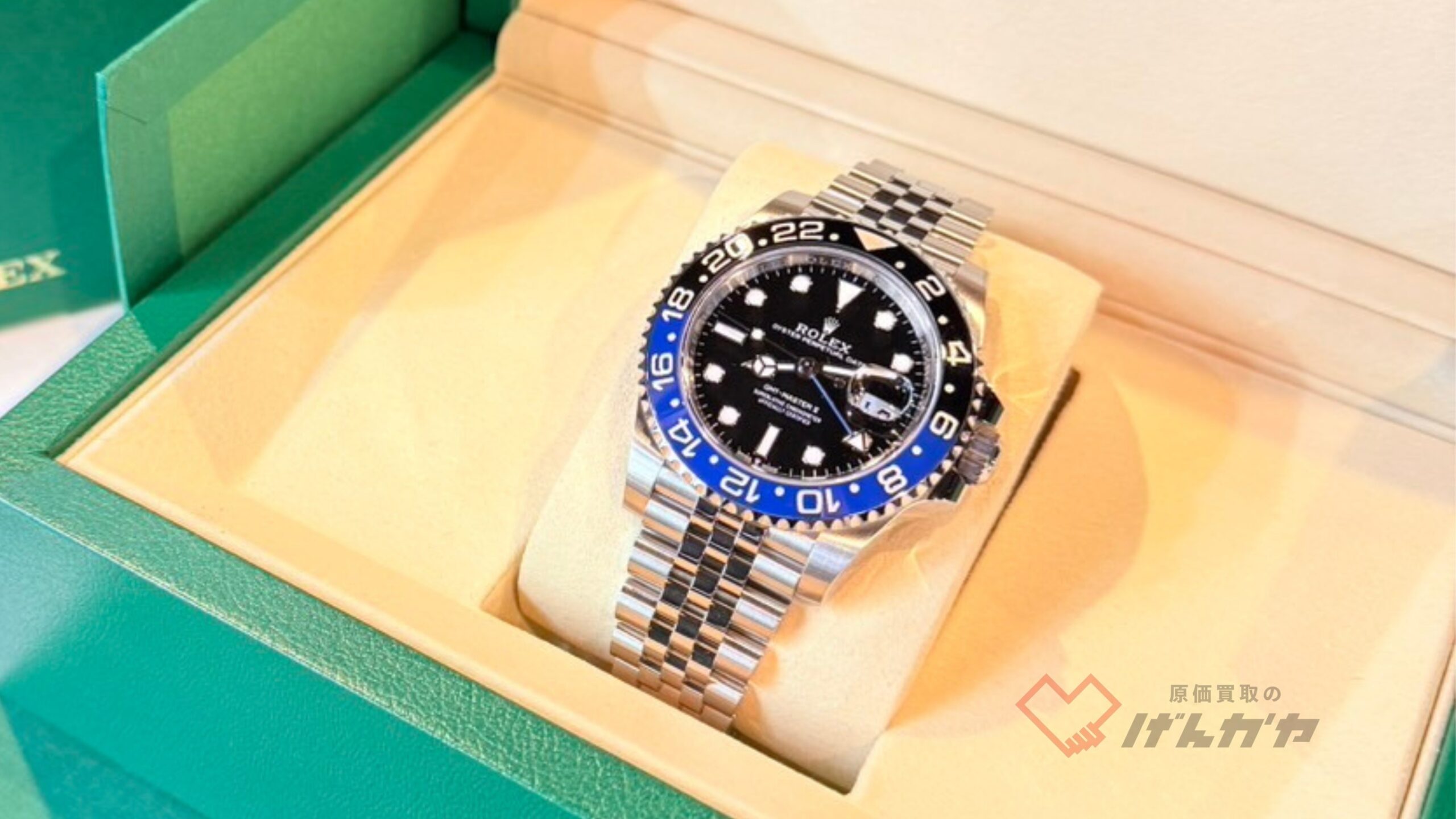 ロレックスGMTマスターⅡ 126710BLNR  SS/AT 黒文字盤