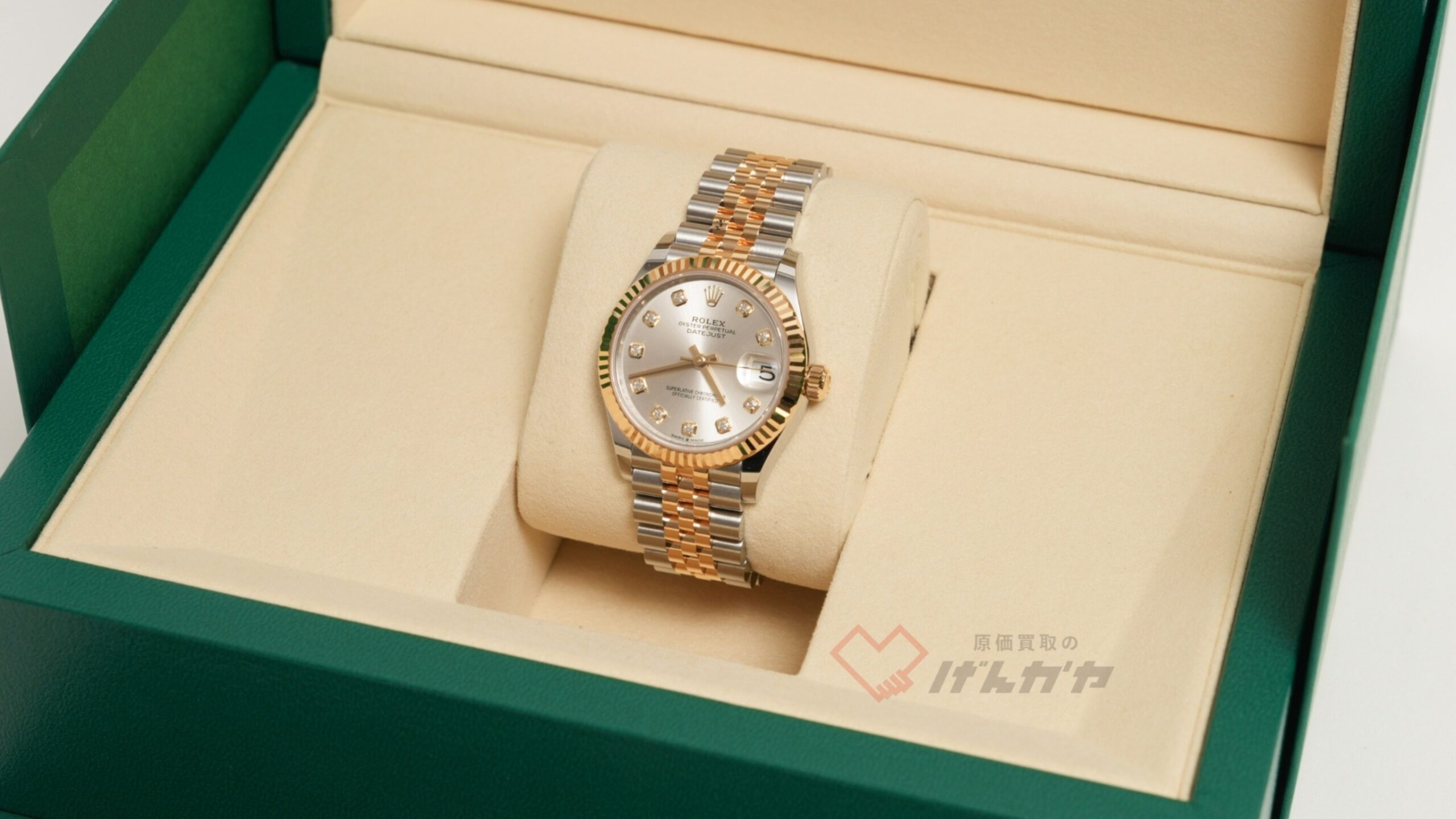 ロレックス　デイトジャスト31　278273G　YG×SS/AT