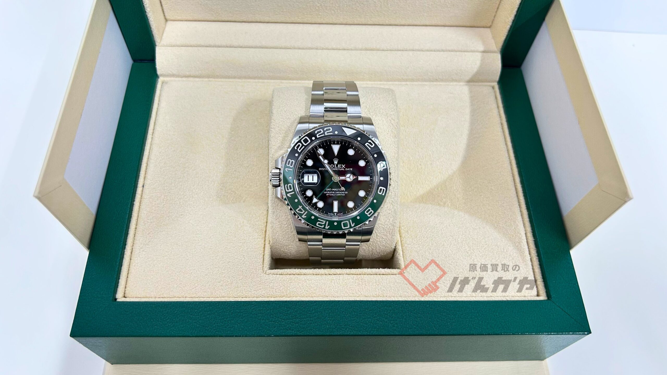 ロレックス　GMTマスターⅡ　126720VTNR　SS/AT　黒文字盤