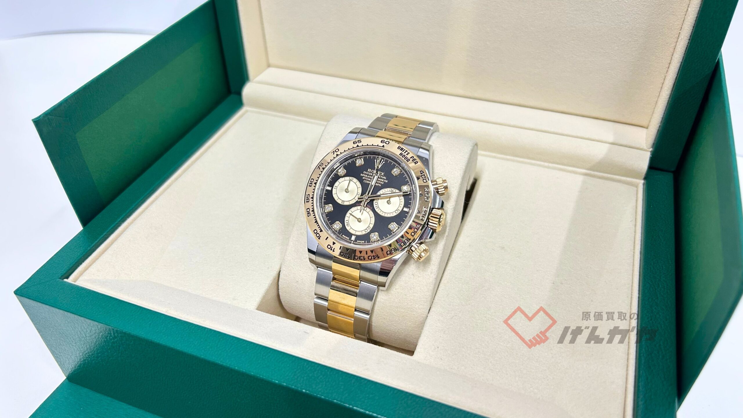 ロレックス　デイトナ　126503G　SS×YG/AT　黒文字盤