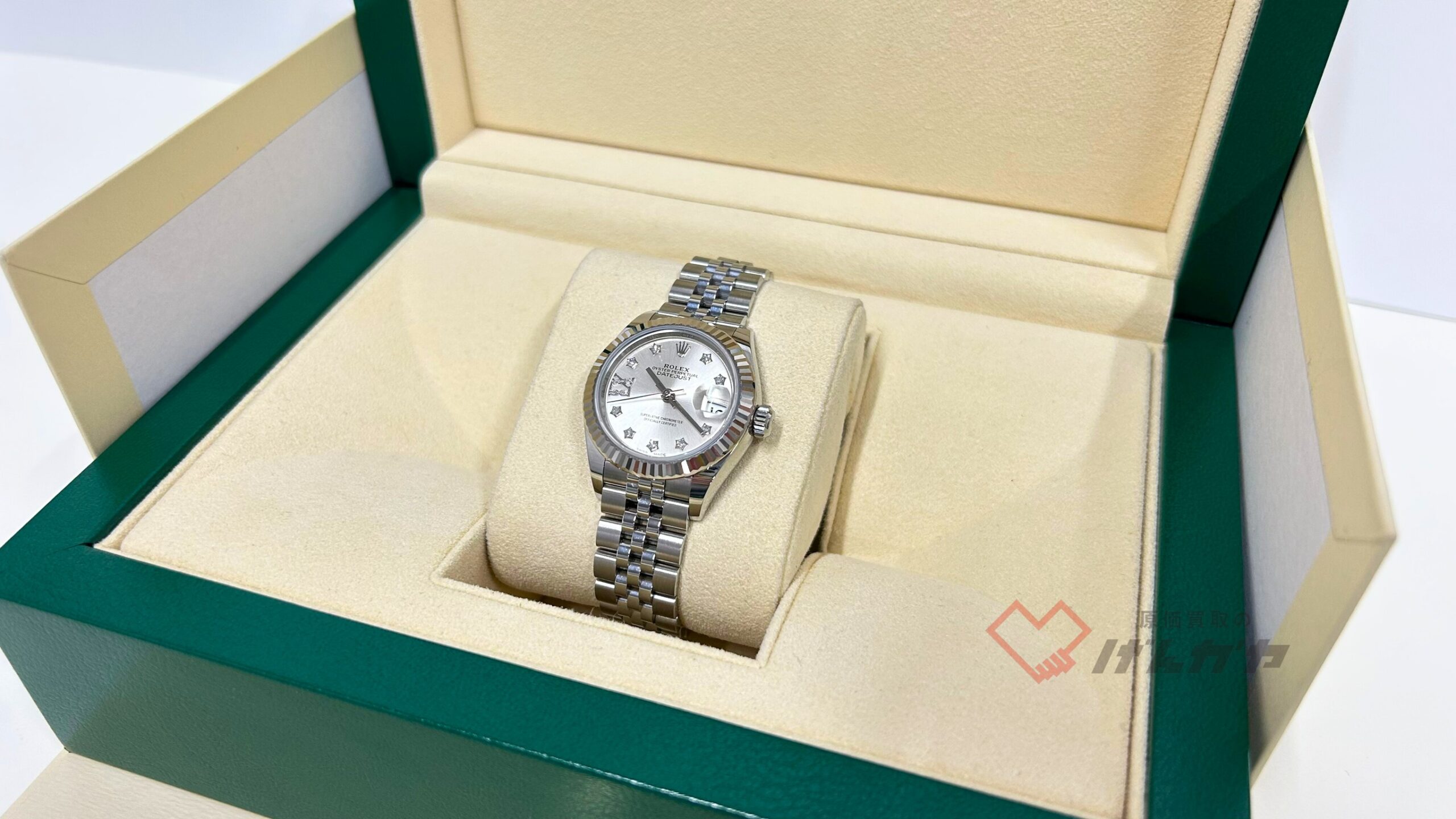ロレックス　デイトジャスト　279174G　SS×WG/AT　シルバー文字盤