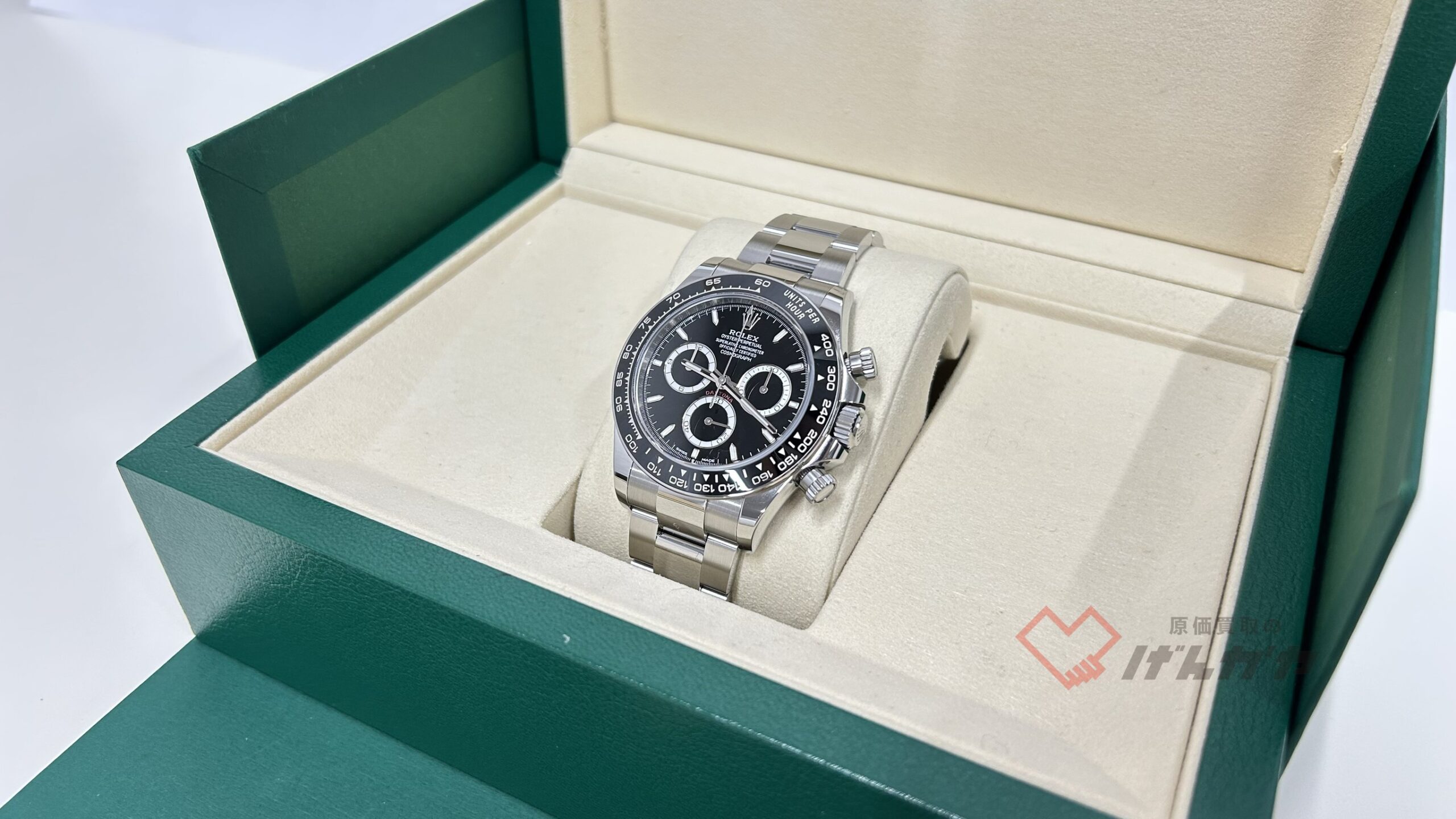 ロレックス　デイトナ　126500LN　SS/AT　黒文字盤