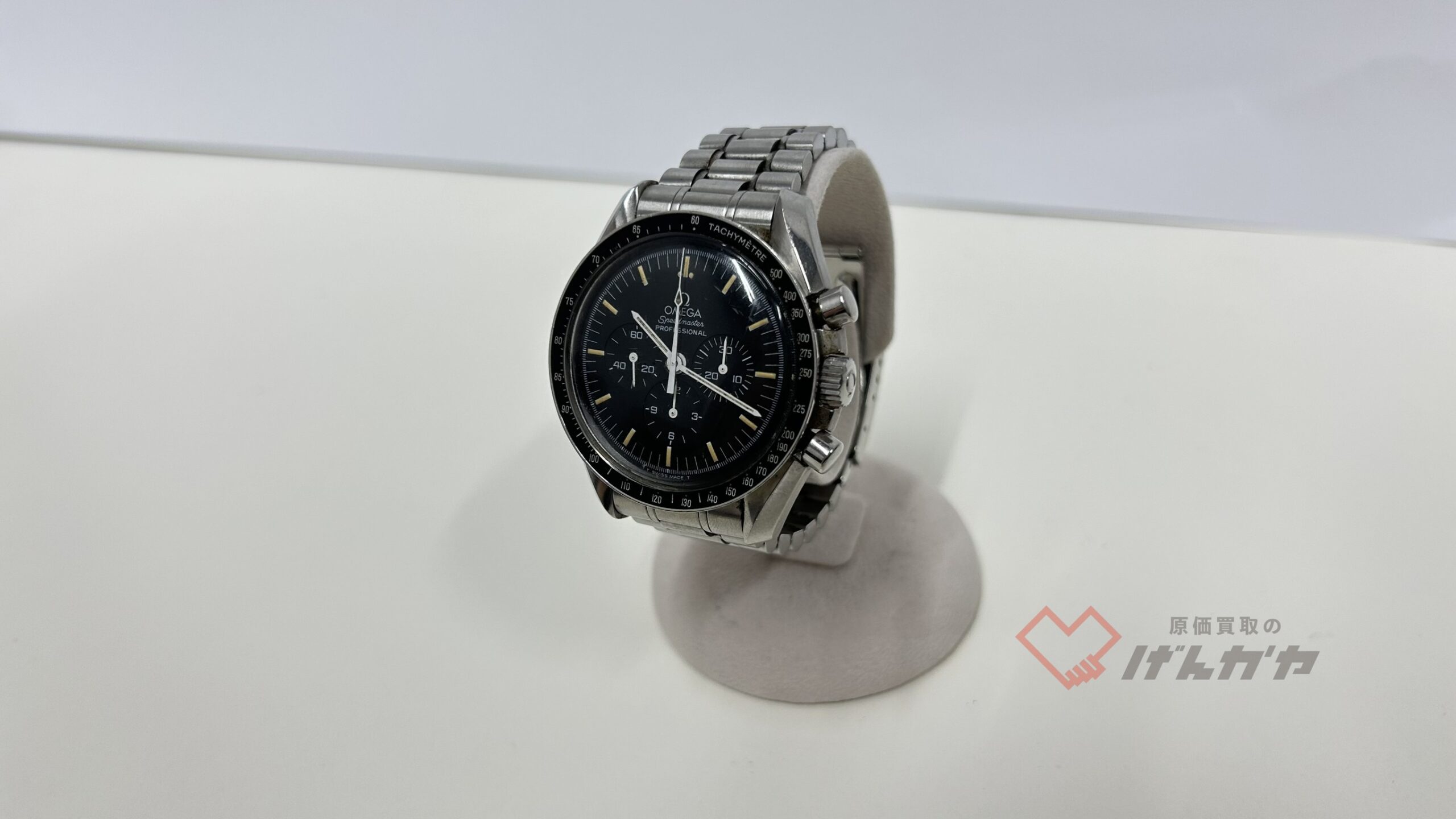 オメガ　スピードマスター　プロフェッショナル　3590.50　SS/AT　黒文字盤