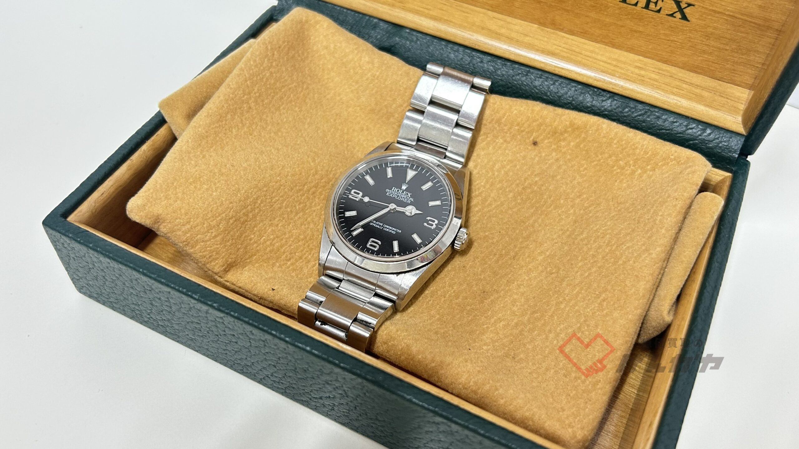 ロレックス　エクスプローラーⅠ　14270　SS/AT　黒文字盤